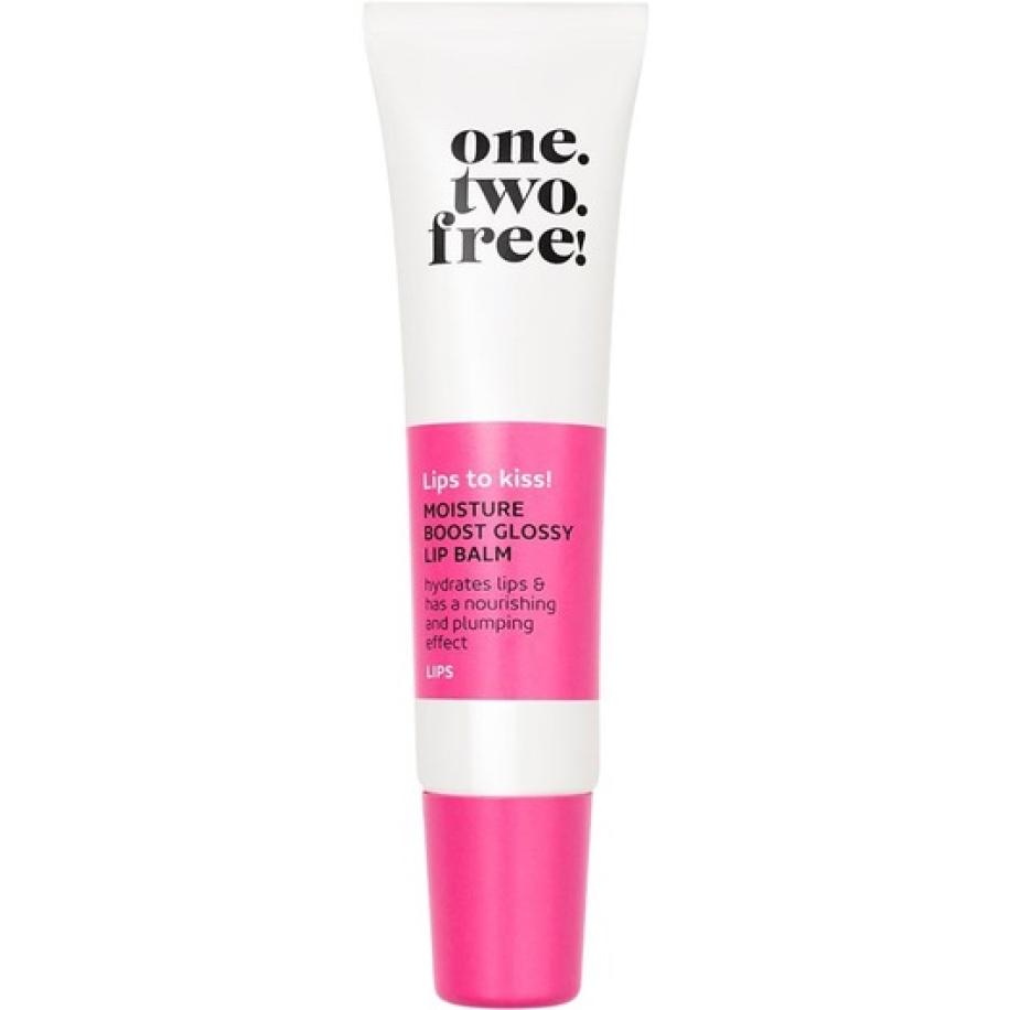 One.two.free! Lippenbalsem Moisture Boost Glossy Lip Balm Dames 13 g