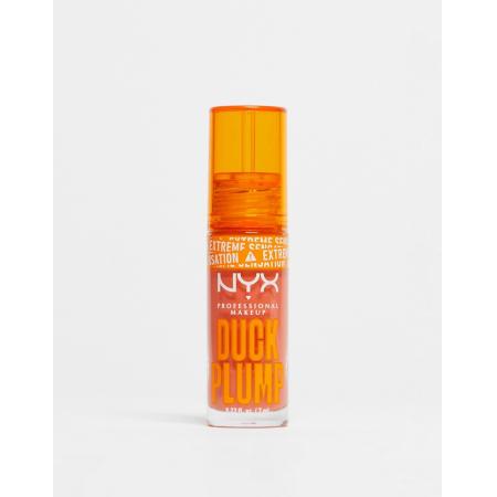 NYX Professional Makeup Duck Plump Voller makende lipgloss in 'Peach Out'-Oranje