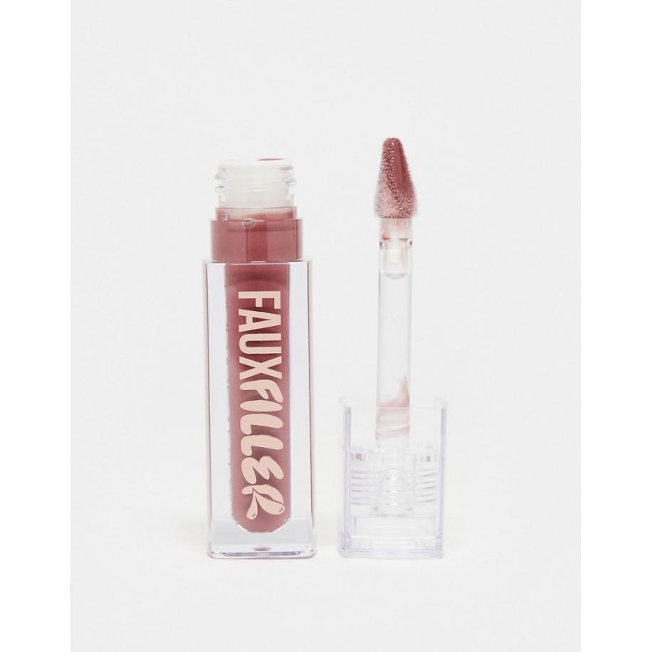Huda Beauty Faux Filler Gloss Lipgloss in 'Posh'-Paars