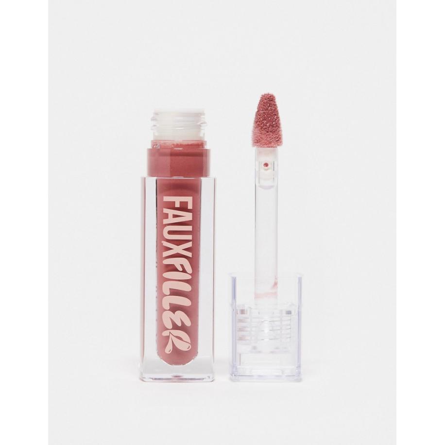 Huda Beauty Faux Filler Gloss Lipgloss in 'Bombshell'-Roze