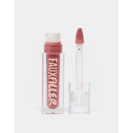 Huda Beauty Faux Filler Gloss Lipgloss in 'Bombshell'-Roze