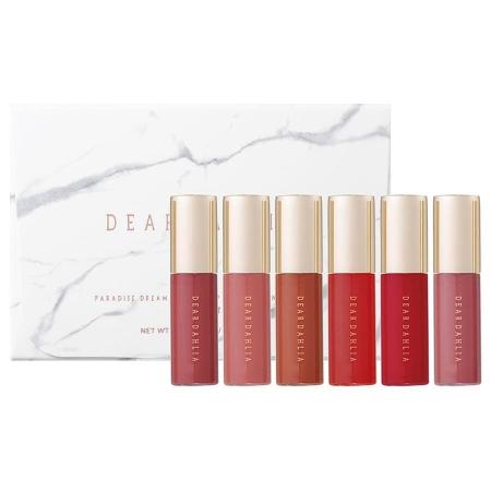 Dear Dahlia Paradise Dream Velvet Lip Mousse Mini Red Collection