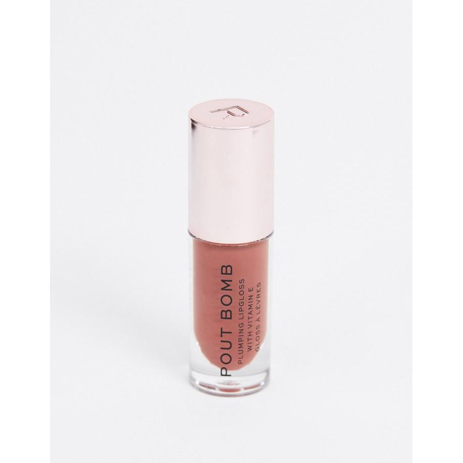 Revolution Pout Bomb Plumping Lipgloss Cookie-Geen kleur