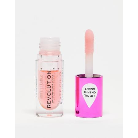 Revolution Glaze Lipolie in 'Glam Pink'-Rood