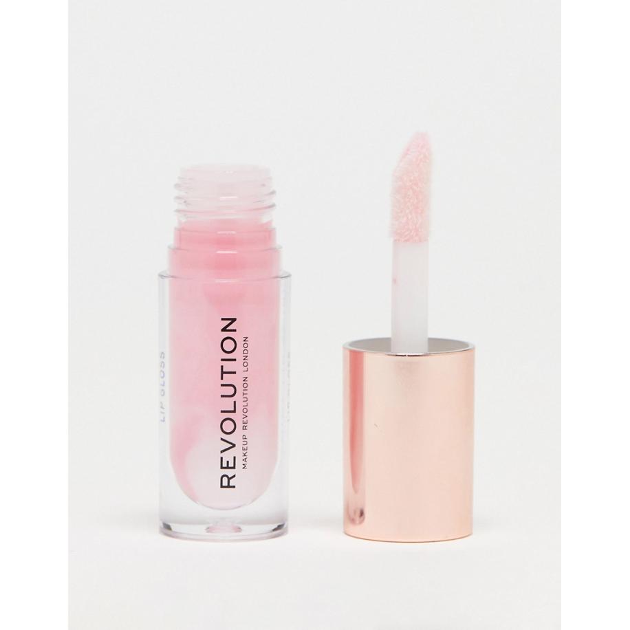 Revolution Lip Swirl Lipgloss met ceramide in Pure Gloss Clear-Geen kleur