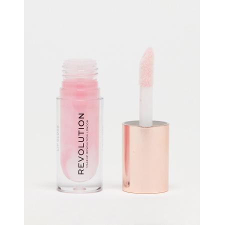 Revolution Lip Swirl Lipgloss met ceramide in Pure Gloss Clear-Geen kleur