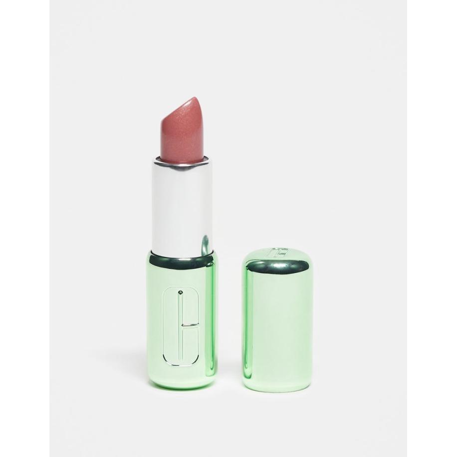 Clinique Pop Longwear Lipstick Shine Glanzende lippenstift Bare Pop-Roze