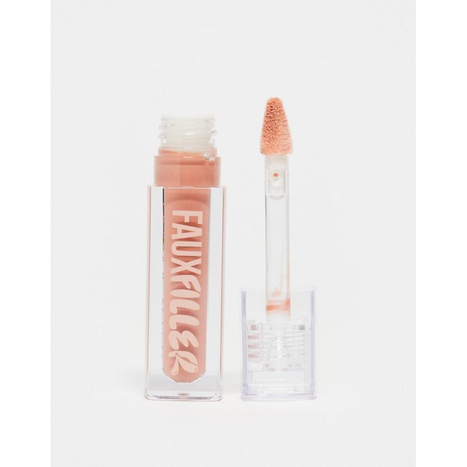 Huda Beauty Faux Filler Gloss Lipgloss in 'Honey'-Neutraal