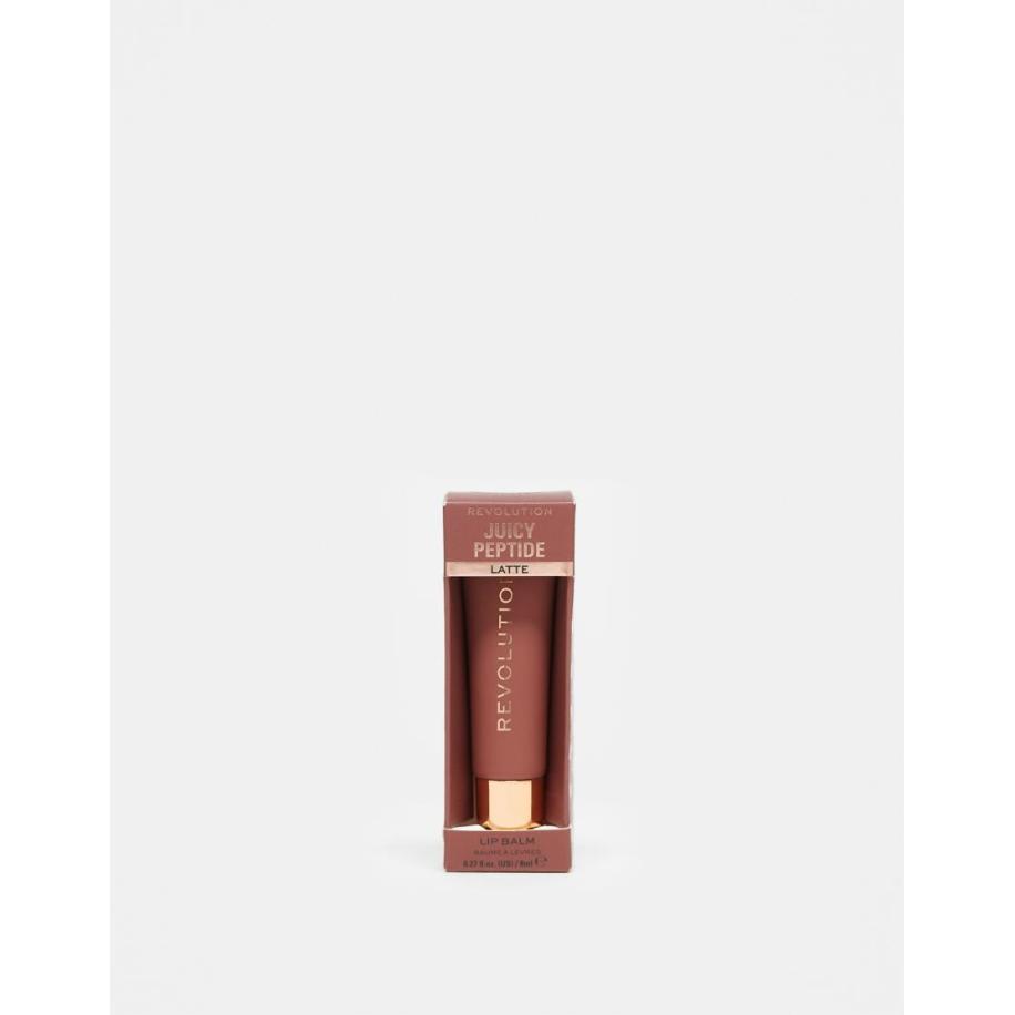 Revolution Juicy Lippenbalsem met peptiden in 'Nude Latte'-Neutraal