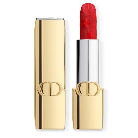 Dior Couture Lipstick Gouden Huls En Gegraveerde Stick Dior - Rouge Dior Lipstick - Limited Edition Couture Lipstick - Gouden Huls En Gegraveerde Stick 999 - Velvet finish