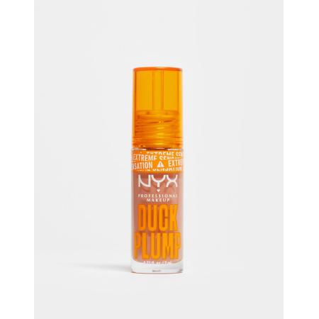 NYX Professional Makeup Duck Plump Voller makende lipgloss in 'Apri-caught'-Neutraal