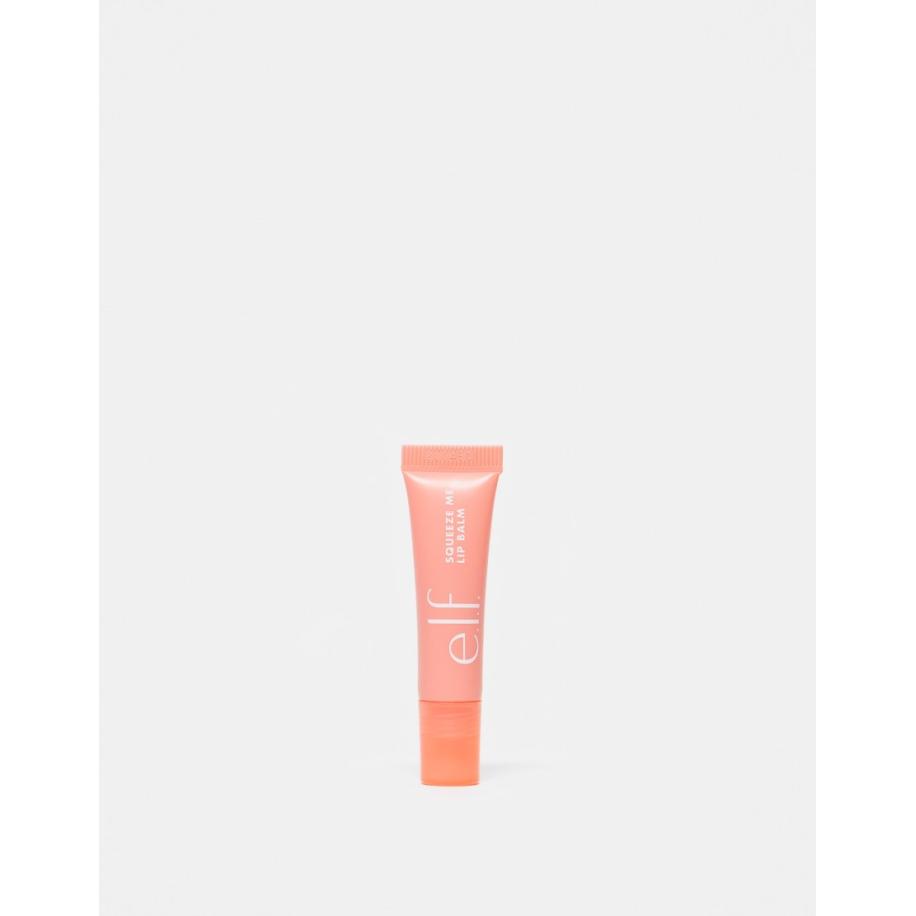 e.l.f. Squeeze Me Lipbalm Lippenbalsem in strawberry-Doorzichtig
