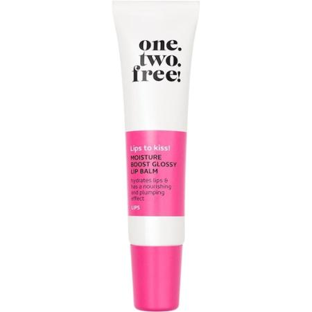 One.two.free! Lippenbalsem Moisture Boost Glossy Lip Balm Dames 13 g