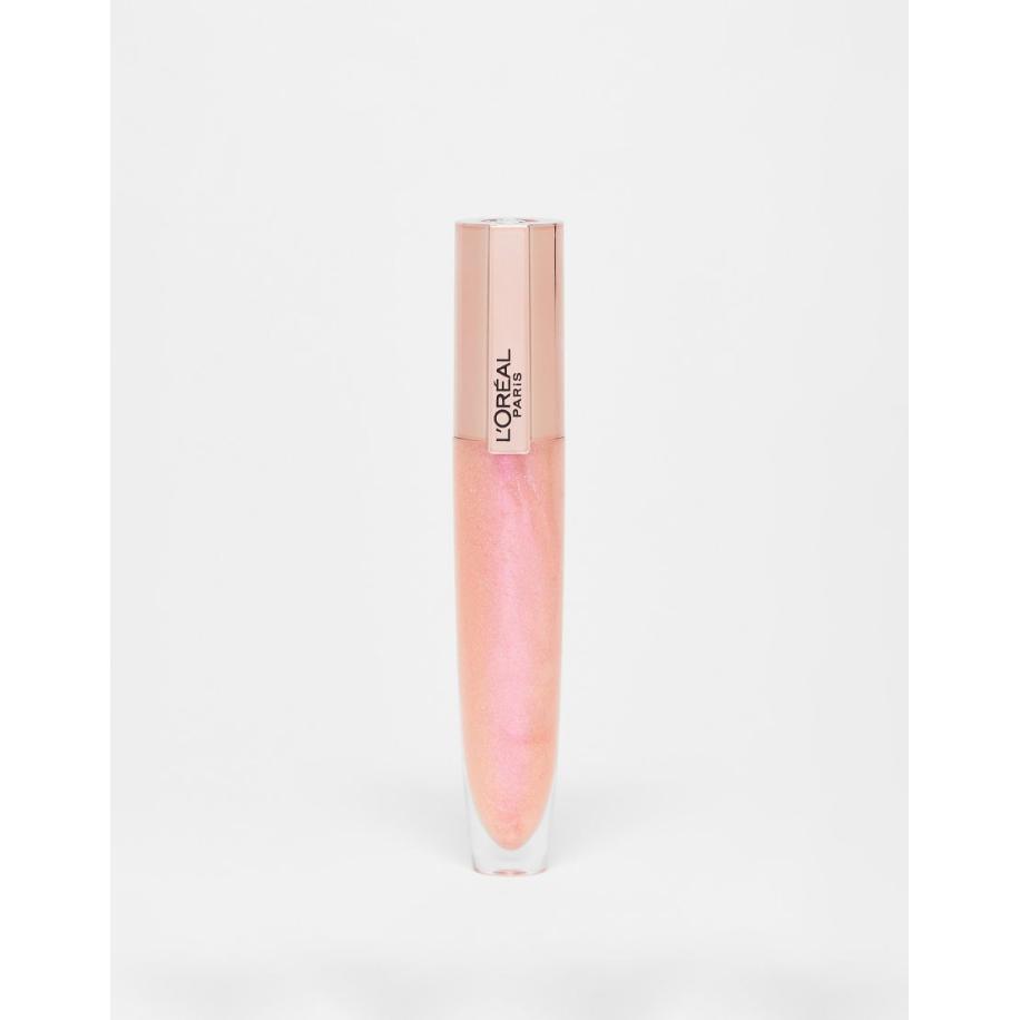L'Oréal Paris Rouge Signature Plumping doorschijnende lipgloss 406 Amplify-Roze
