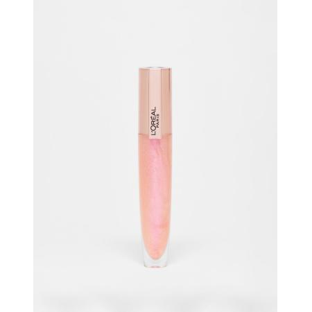 L'Oréal Paris Rouge Signature Plumping doorschijnende lipgloss 406 Amplify-Roze
