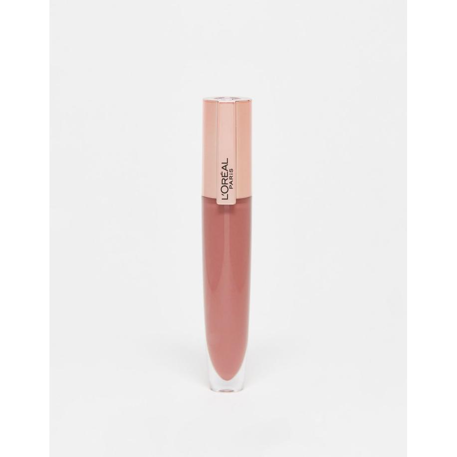 L'Oreal Paris Rouge Signature Plumping doorschijnende lipgloss 414 Escalate-Neutraal