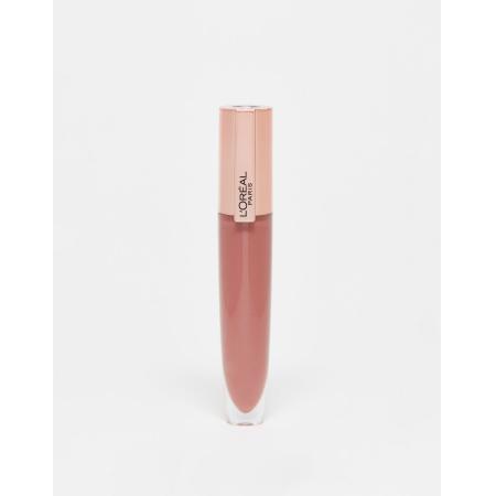 L'Oreal Paris Rouge Signature Plumping doorschijnende lipgloss 414 Escalate-Neutraal