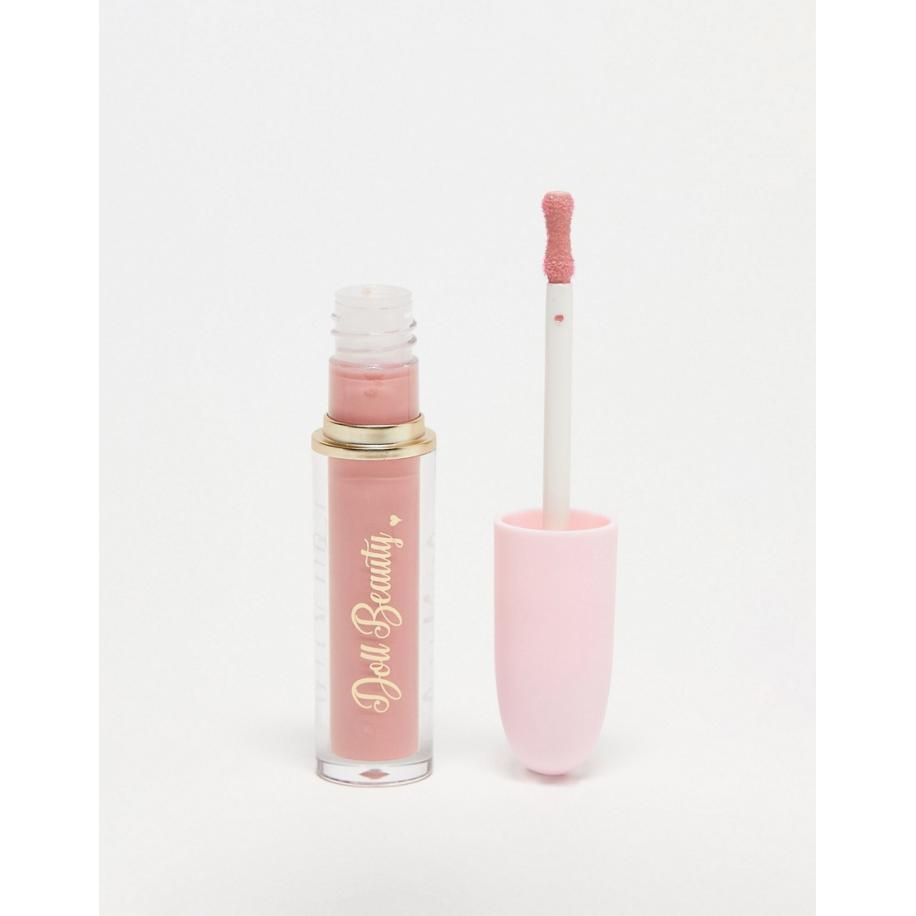 Doll Beauty She's Nude Lipgloss in 'Dolled Out'-Roze