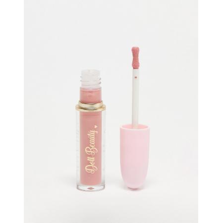 Doll Beauty She's Nude Lipgloss in 'Dolled Out'-Roze