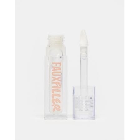 Huda Beauty Faux Filler Gloss Lipgloss in 'Glassy'-Doorzichtig