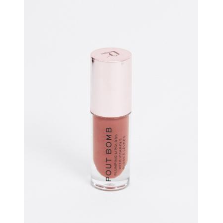 Revolution Pout Bomb Plumping Lipgloss Cookie-Geen kleur