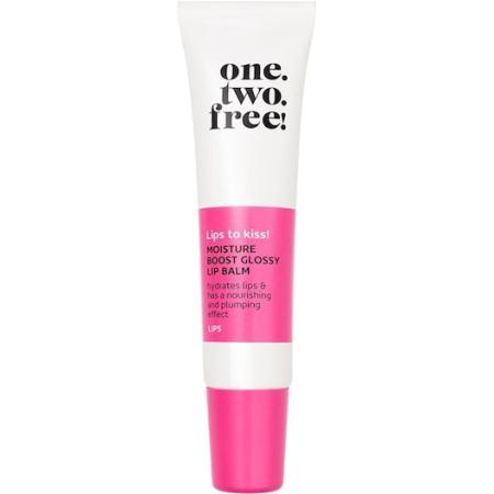 One.two.free! Lippenbalsem Moisture Boost Glossy Lip Balm Dames 13 g