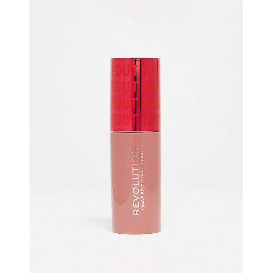 Revolution Pout Tint Lipgloss in 'Nude Dreams'-Bruin