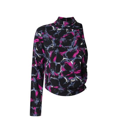 Pepe Jeans Pepe Jeans Shirt Aria grijs / donkerroze / zwart