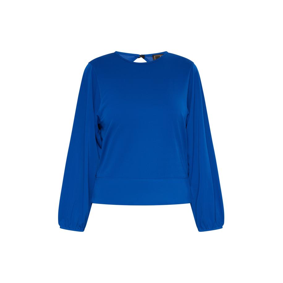 Faina faina Shirt royal blue/koningsblauw -
