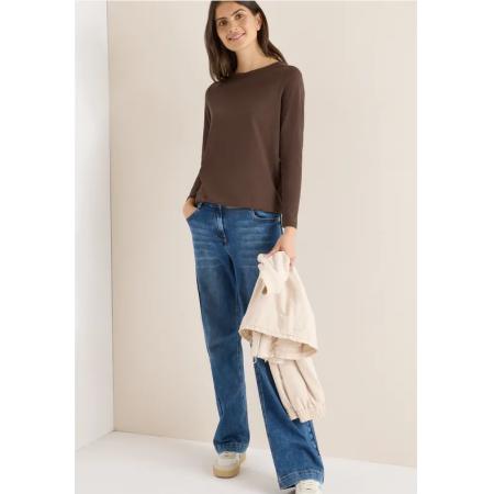 CECIL Shirt in effen kleur