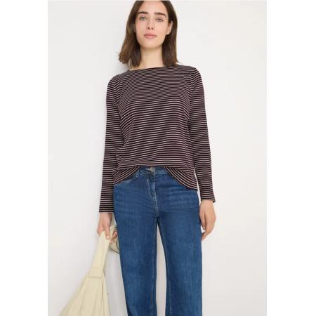 CECIL Gestreept shirt met lange mouwen