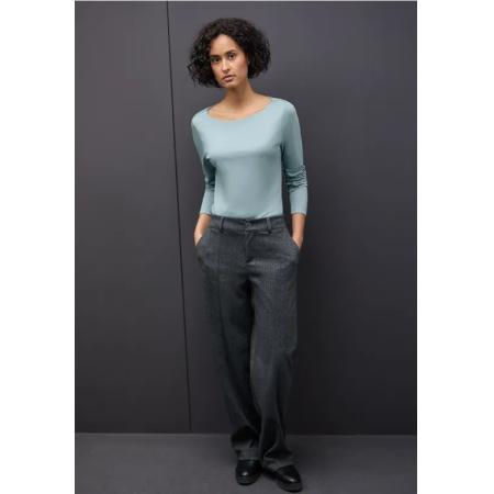 Street One Basic shirt met lange mouwen