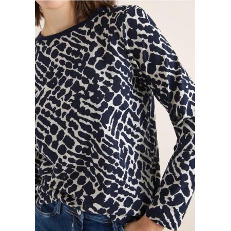 CECIL Gedessineerd shirt met lange mouwen