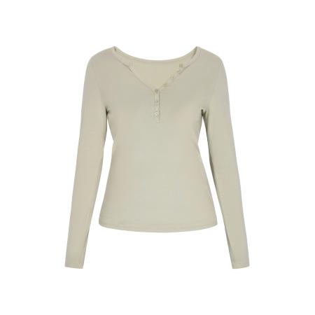 IDONY IDONY Shirt Fashion Look kaki