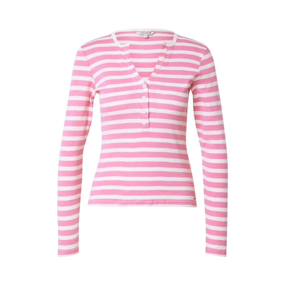 Herrlicher Herrlicher Shirt Cecilia pink / wit -