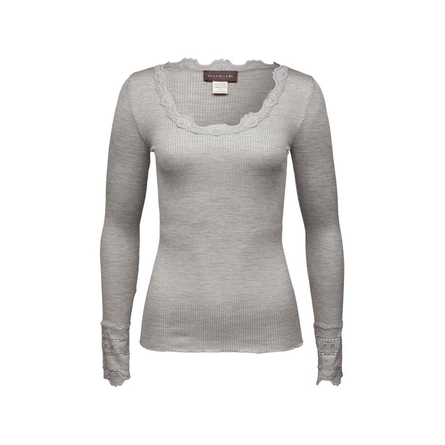 Rosemunde rosemunde Shirt lichtgrijs -