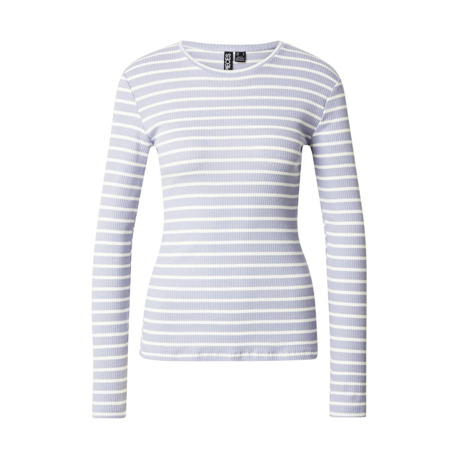 Pieces PIECES Shirt PCRuka pastellila / wit -