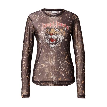 JOOP! Jeans JOOP! Jeans Shirt Tulipa beige / chocoladebruin / rood / wit