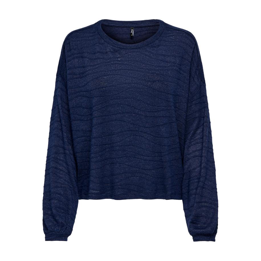 Only ONLY Shirt ONLWAVE nachtblauw -
