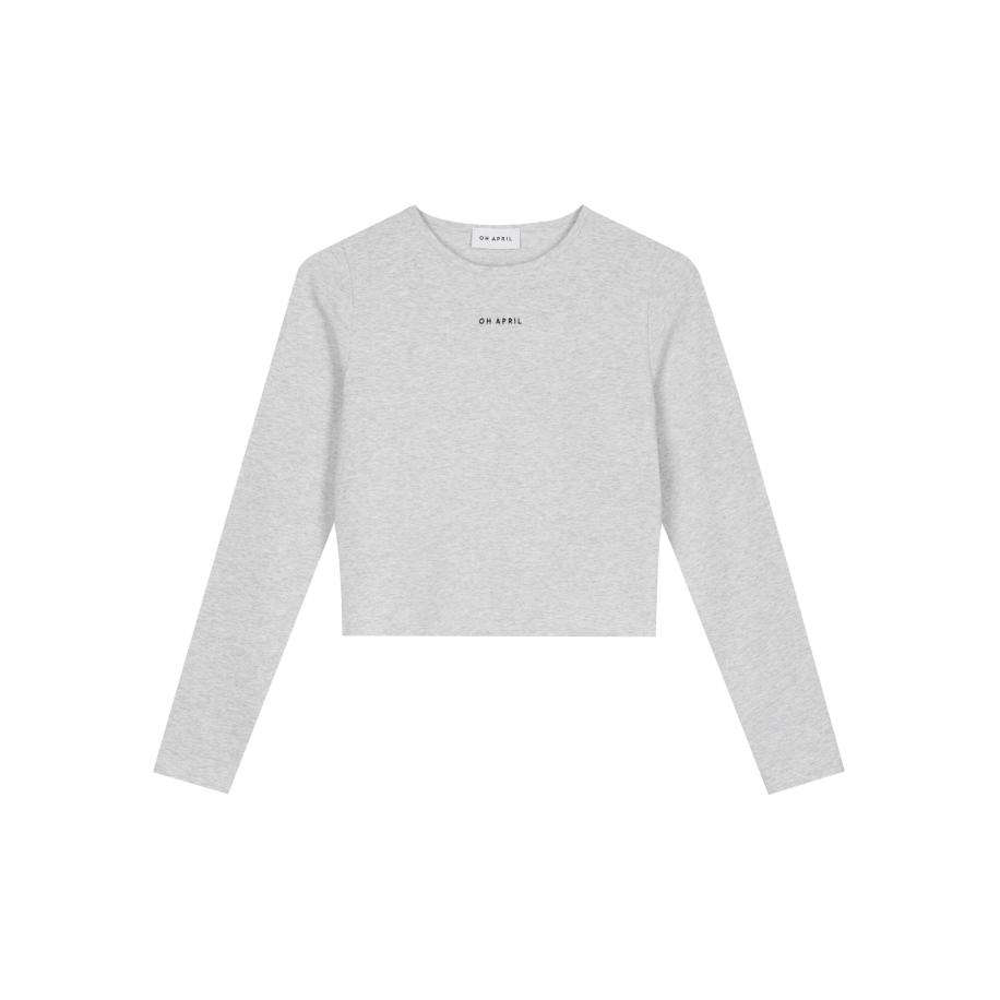 OH APRIL OH APRIL Shirt Ica grijs / zwart -