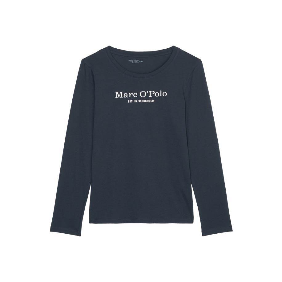 Marc OPolo Shirt Mix & Match Cotton nachtblauw Blauw