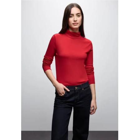 Street One Basic shirt met coltrui