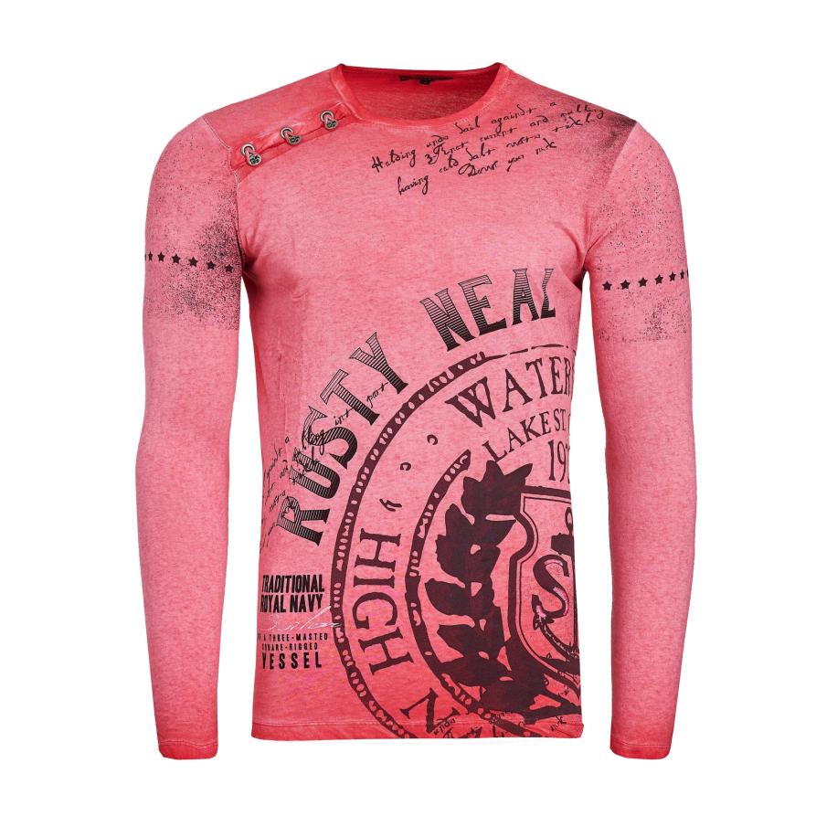 Rusty Neal Rusty Neal Shirt rood -