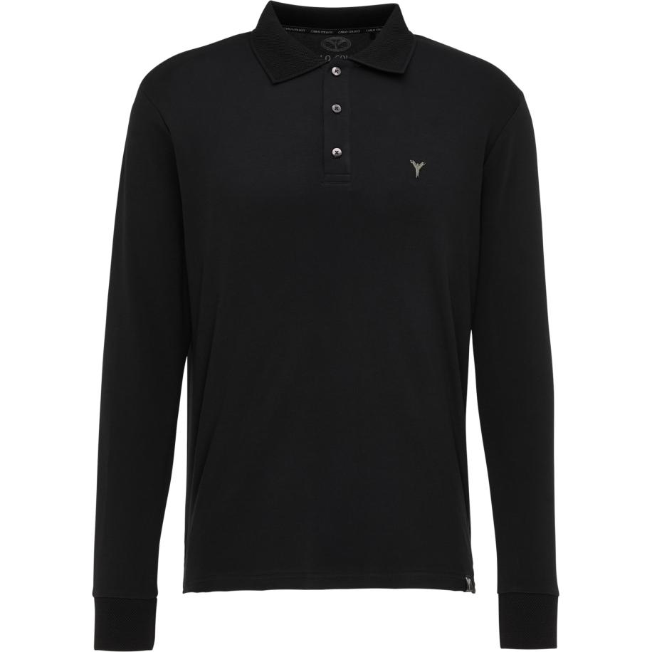 carlo colucci Carlo Colucci Shirt Camastra zwart -