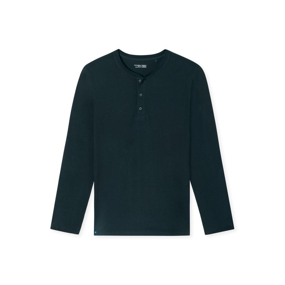 Schiesser SCHIESSER Shirt T-Shirt - Mix + Relax nachtblauw -