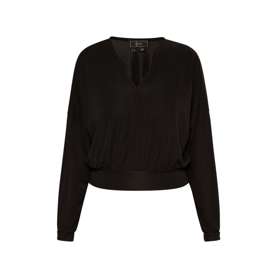 Faina faina Shirt zwart -
