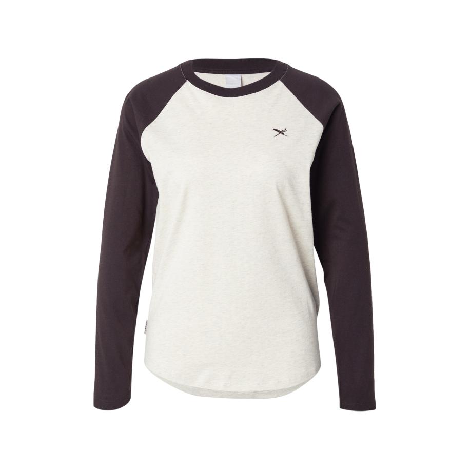 Iriedaily Iriedaily Shirt Flaggy donkerbruin / wit gemêleerd -