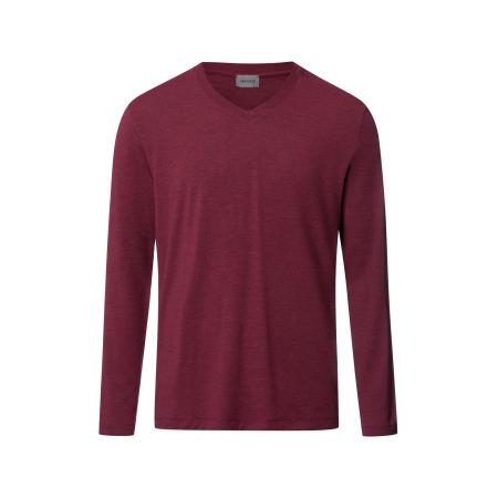 Hanro Hanro Shirt Casuals bessen / bordeaux