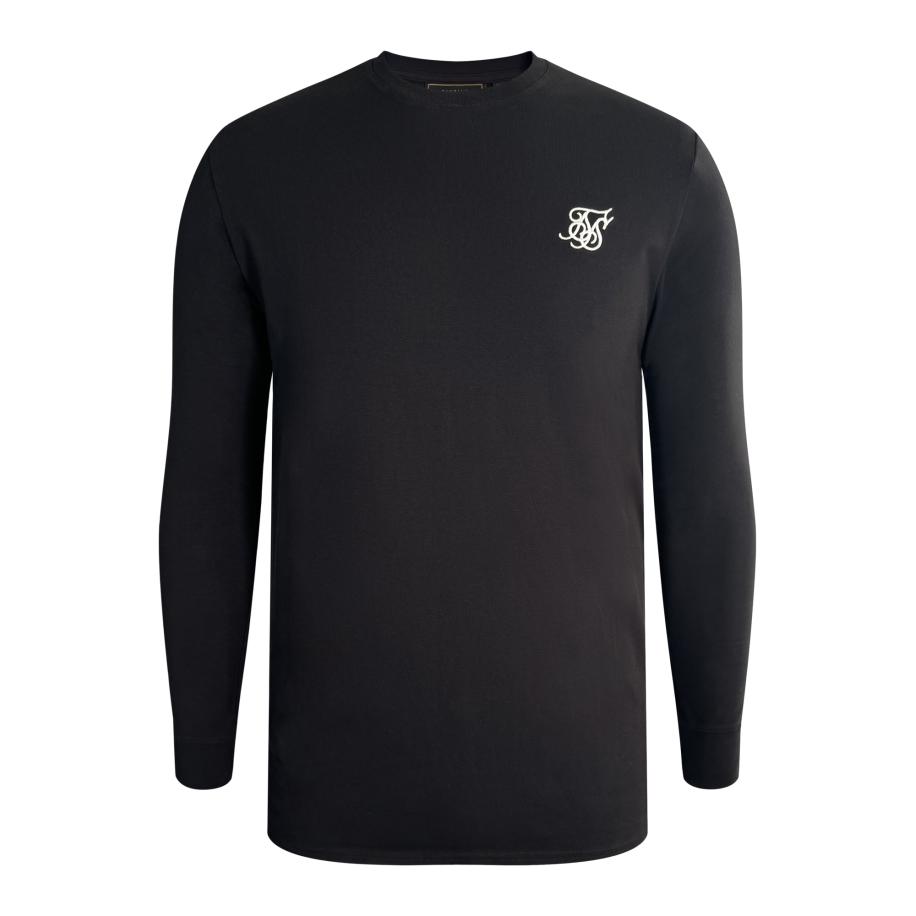 SikSilk SikSilk Shirt zwart / wit -