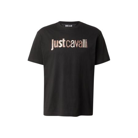 Just Cavalli Shirt lichtbruin / zwart